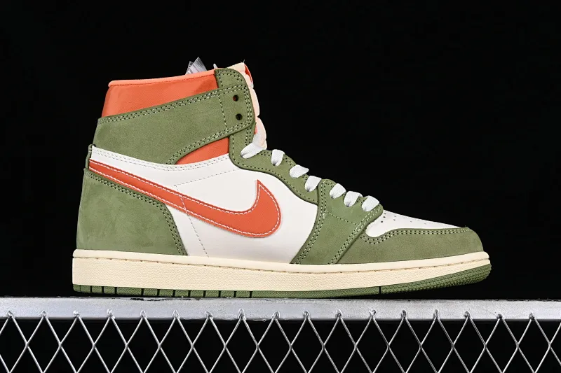All categories Air Jordan Jordan series basketball shoes Air Jordan 1 High Air Jordan 1 High OG "Celadon" AJ1 Joe 1 deconstructed retro coconut milk green high-top basketball shoes FB9934-300